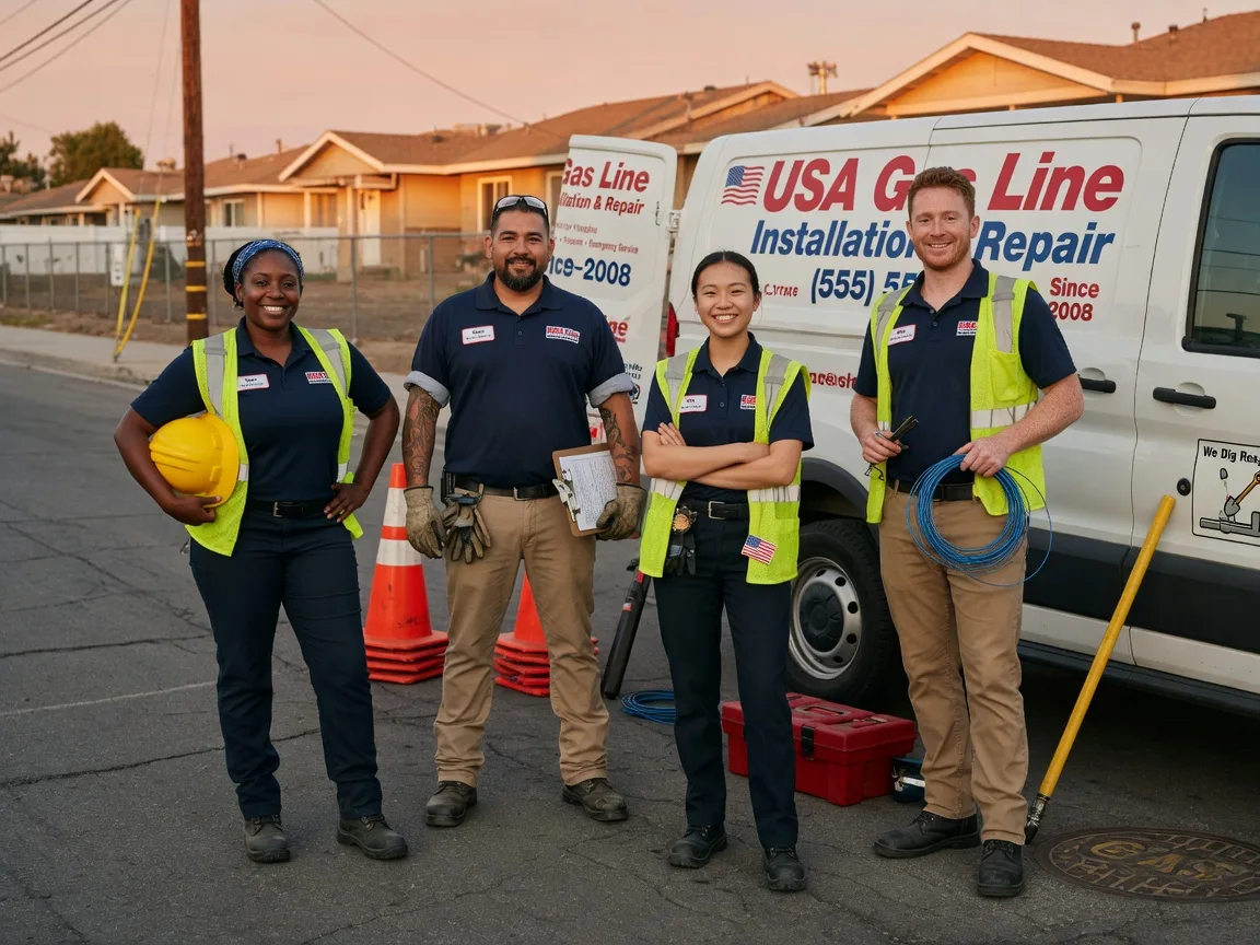 Gas Line Installation company in Lake Ariel, PA